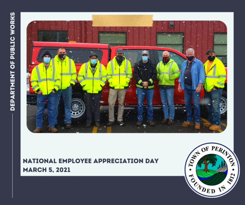 2021 Employee Appreciation Day Town of Perinton