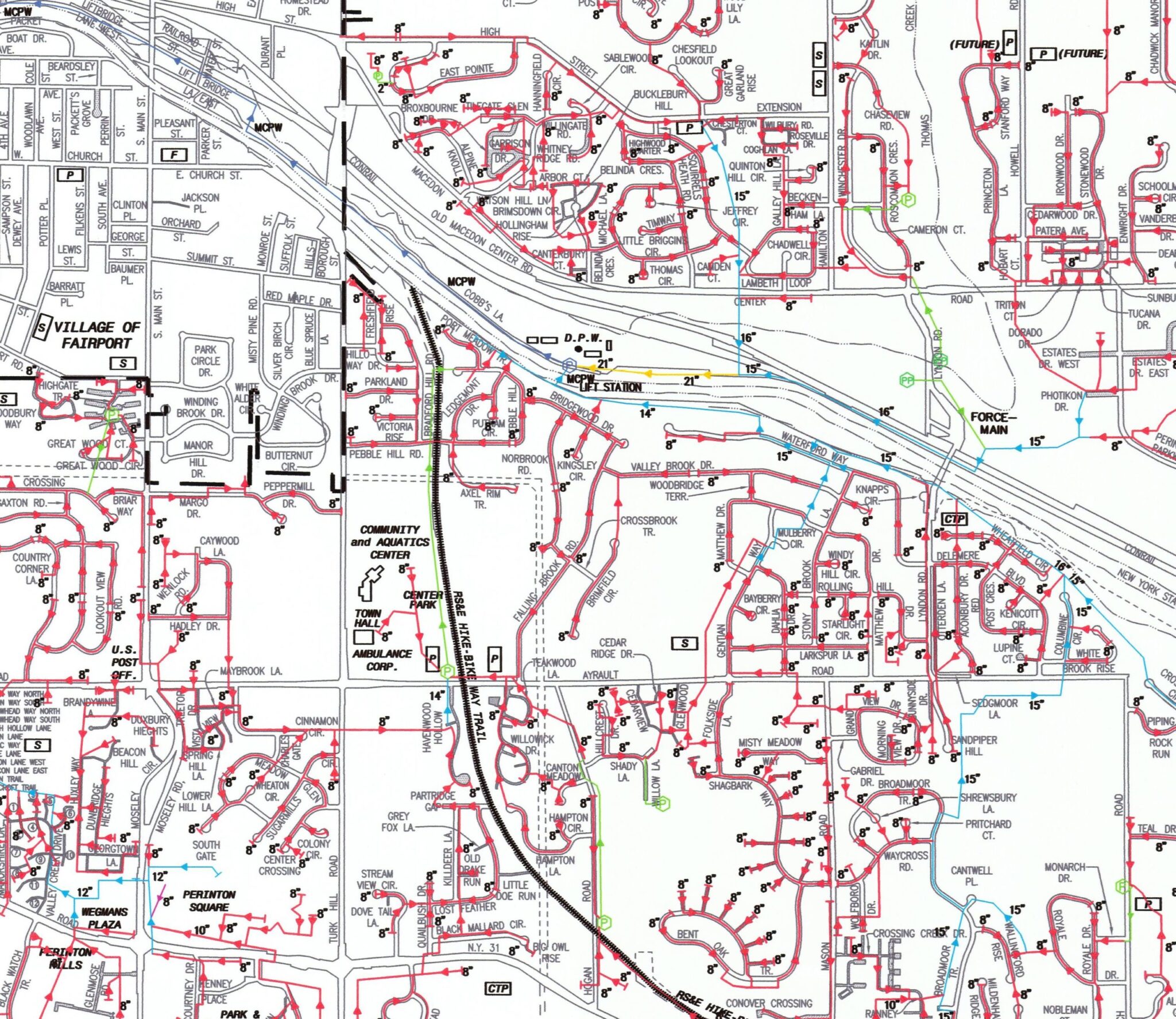 Sanitary Sewer System Town of Perinton