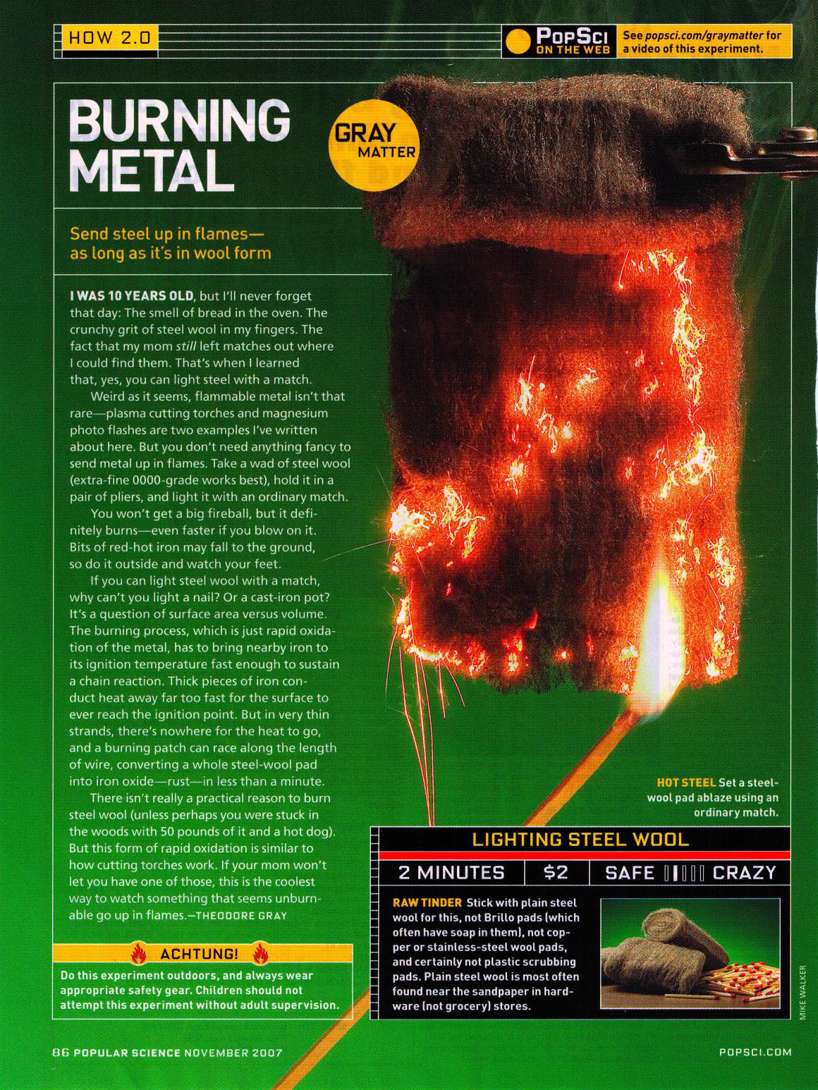 Burning Metal