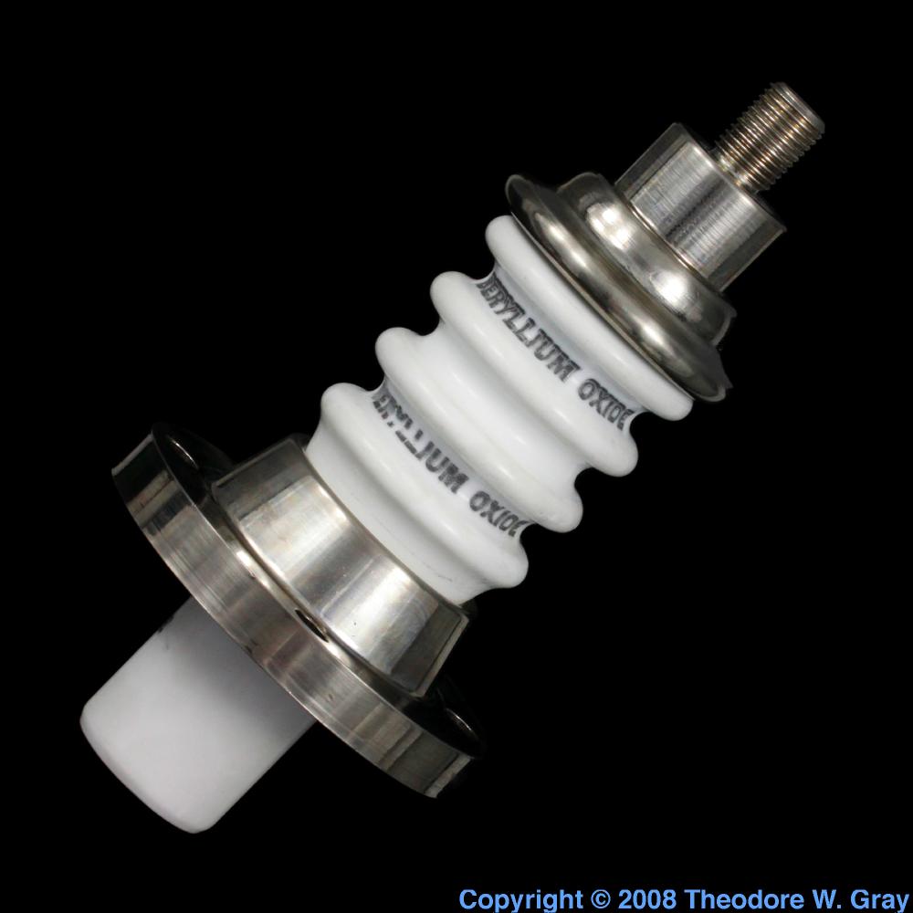 Electrical insulator, a sample of the element Beryllium in the Periodic