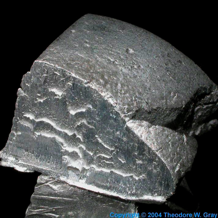 Aluminumscandium master alloy, a sample of the element Aluminum in the