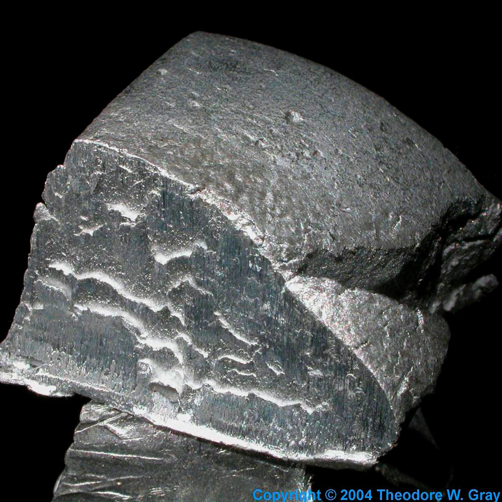 Aluminumscandium master alloy, a sample of the element Scandium in the