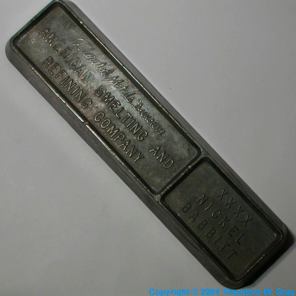 Nickel Babbitt Bars For Sale Philippines at Jimmie Sandler blog