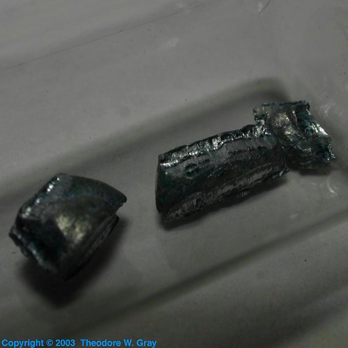 Sample from the Everest Set, a sample of the element Zinc in the