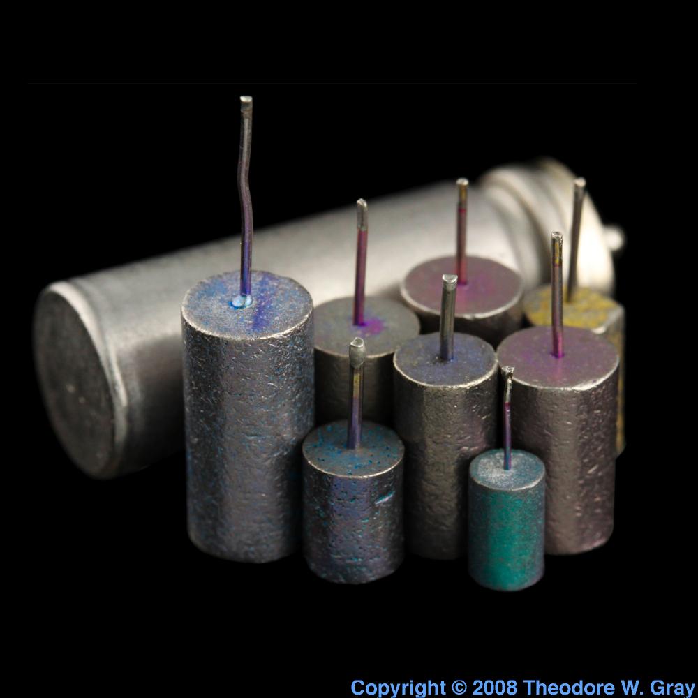 Museumgrade sample, a sample of the element Tantalum in the Periodic Table