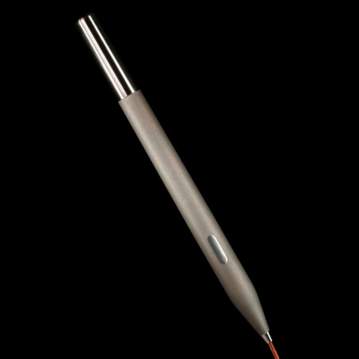 Solid tungsten pen, a sample of the element Tungsten in the Periodic Table