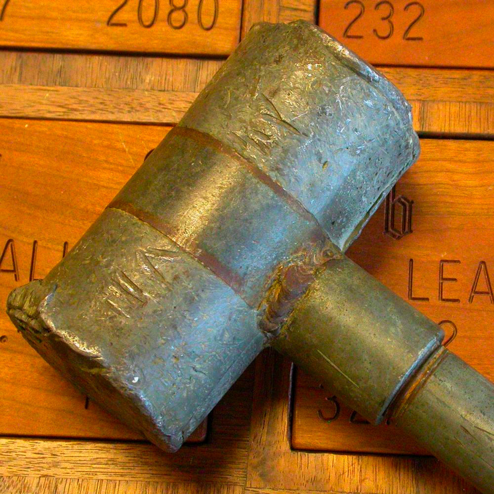 Lead hammer 1, a sample of the element Lead in the Periodic Table