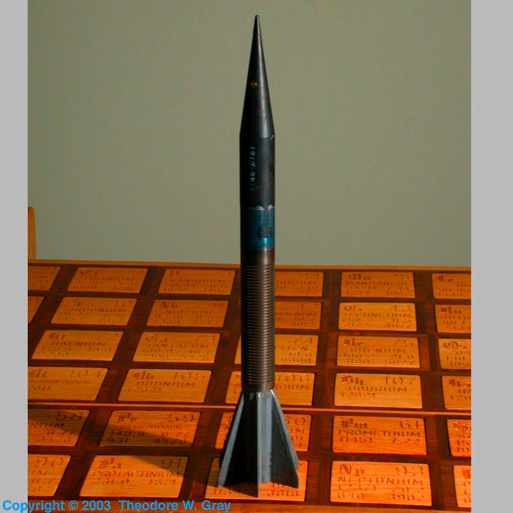 M-735 Tank penetrating munition, a sample of the element Uranium in the
