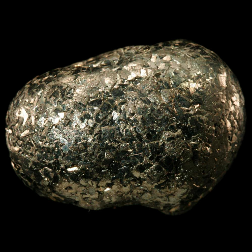 Botryoidal pyrite, a sample of the element Iron in the Periodic Table
