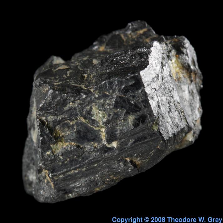 Coltan ore, a sample of the element Tantalum in the Periodic Table