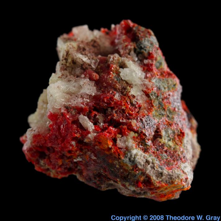 Realgar, a sample of the element Arsenic in the Periodic Table
