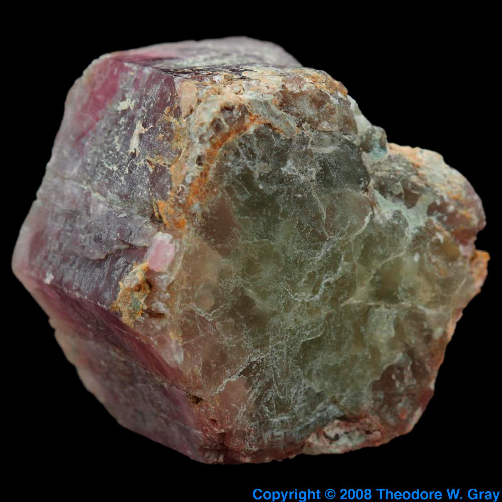 Aragonite, a sample of the element Calcium in the Periodic Table