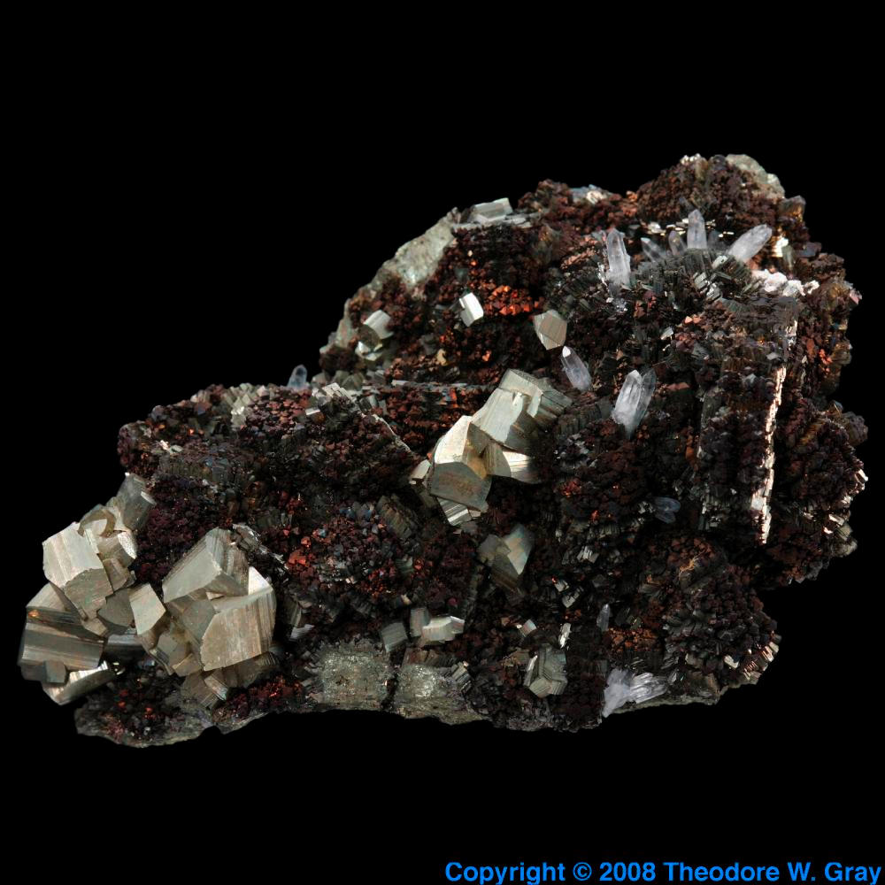 Arsenopyrite, a sample of the element Arsenic in the Periodic Table
