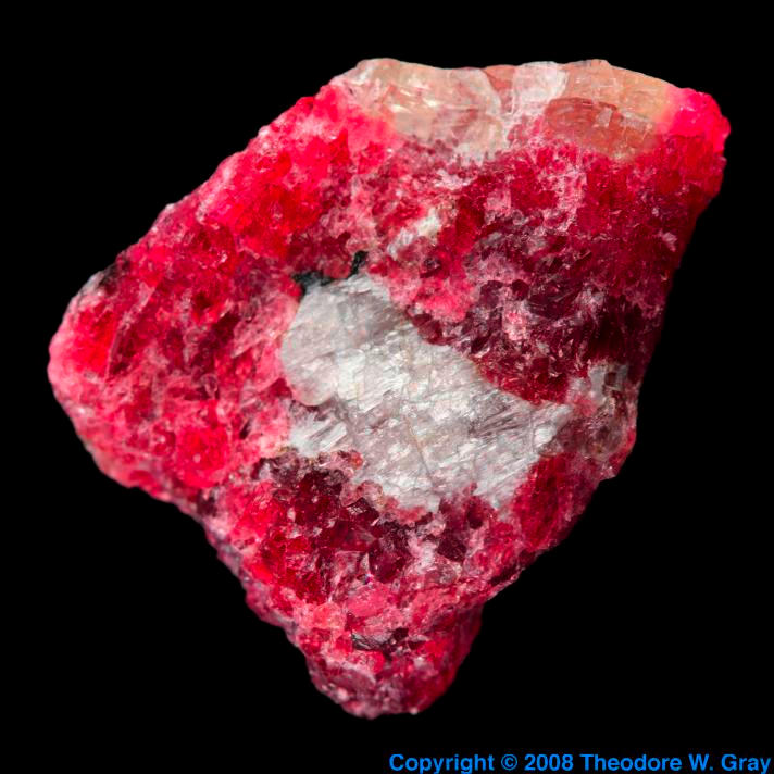 Eudyalite, a sample of the element Cerium in the Periodic Table