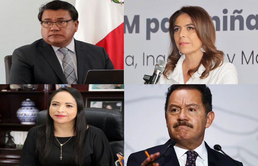 Ignacio Mier, Julio Huerta, Olivia Salomón y Lizeth Sánchez van a la