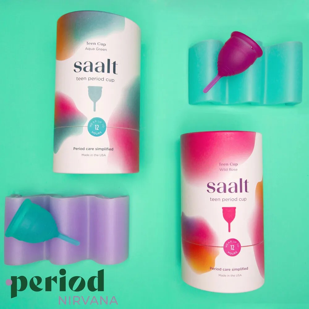 Saalt Menstrual Cup for Teens Review Period Nirvana