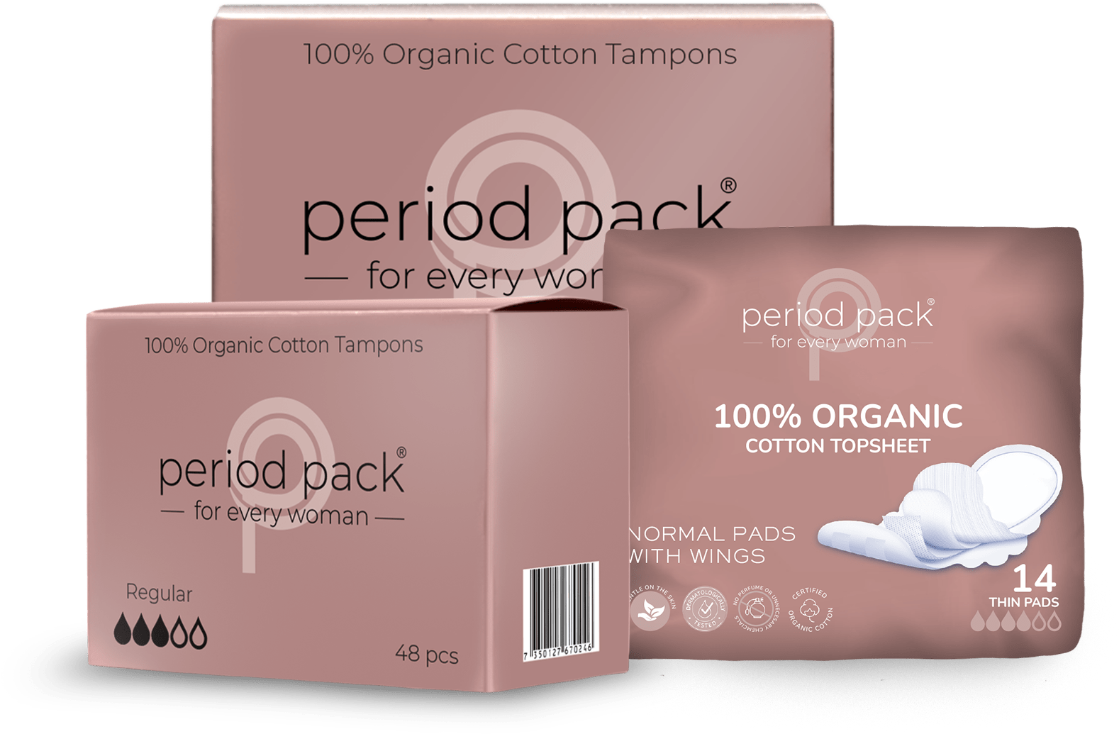 Pads & Tampons Period Pack