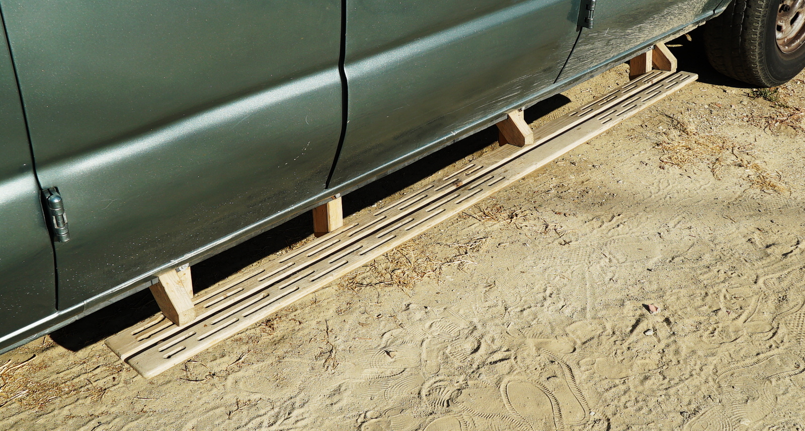 Wooden Running Boards