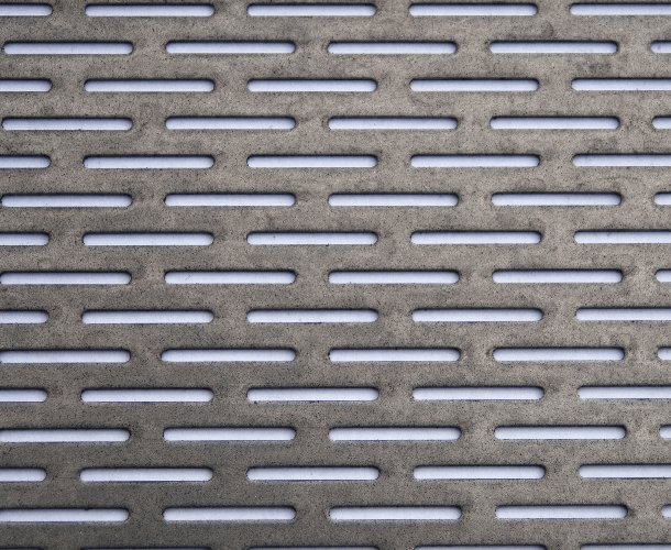 Perforated sheet, Stainless steel, Wnr. 1.4301 AISI 304, DIN24041, LR
