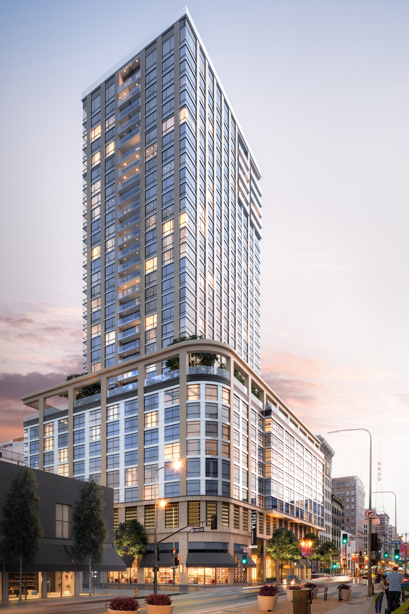 Press Perla on Broadway, Los Angeles