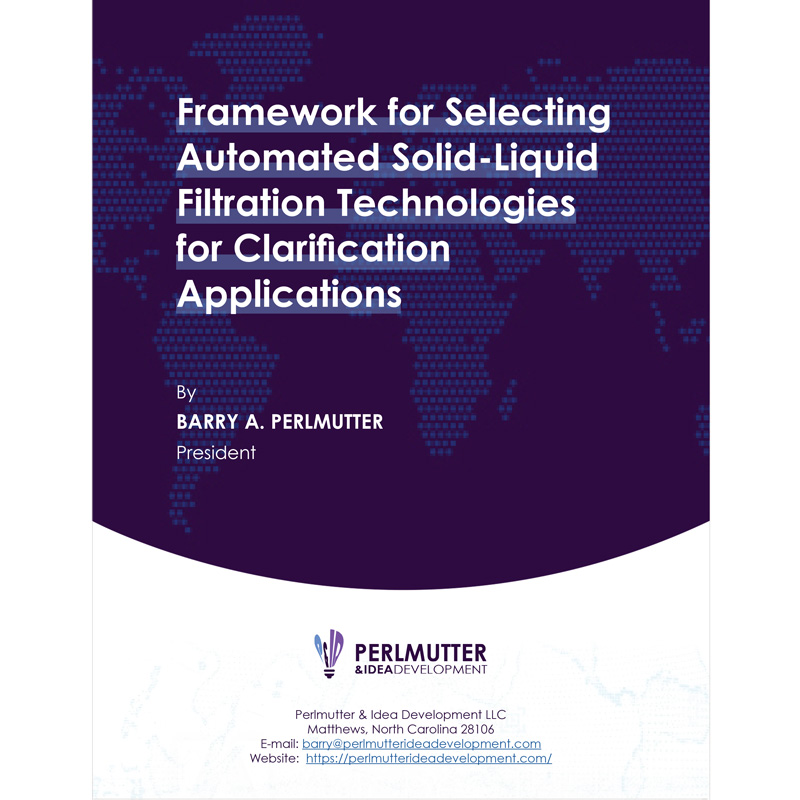 Framework for Selecting Filtration Technology Book