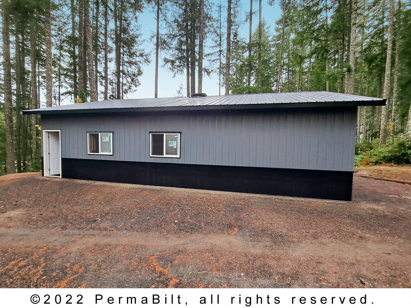 Pole Building Garage Shop in Grapeview Mason County