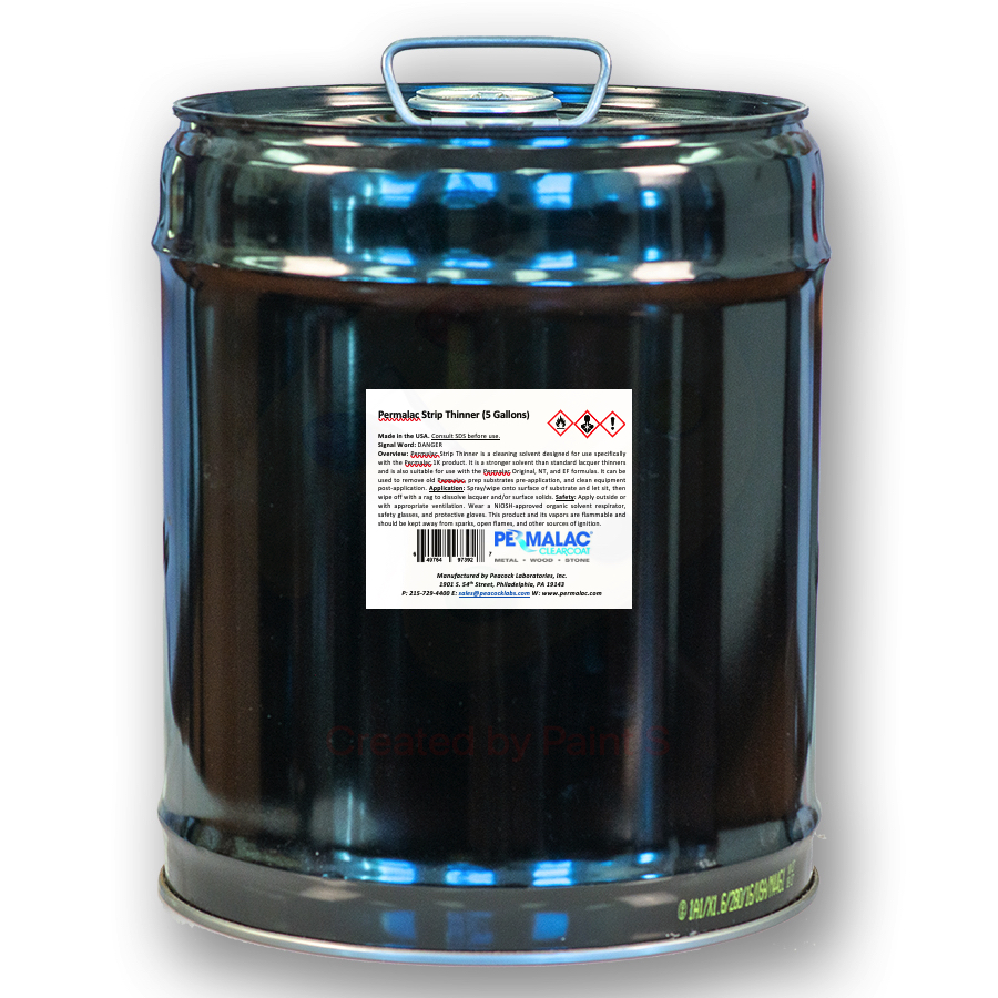 Permalac Strip Thinner (5 Gallons)