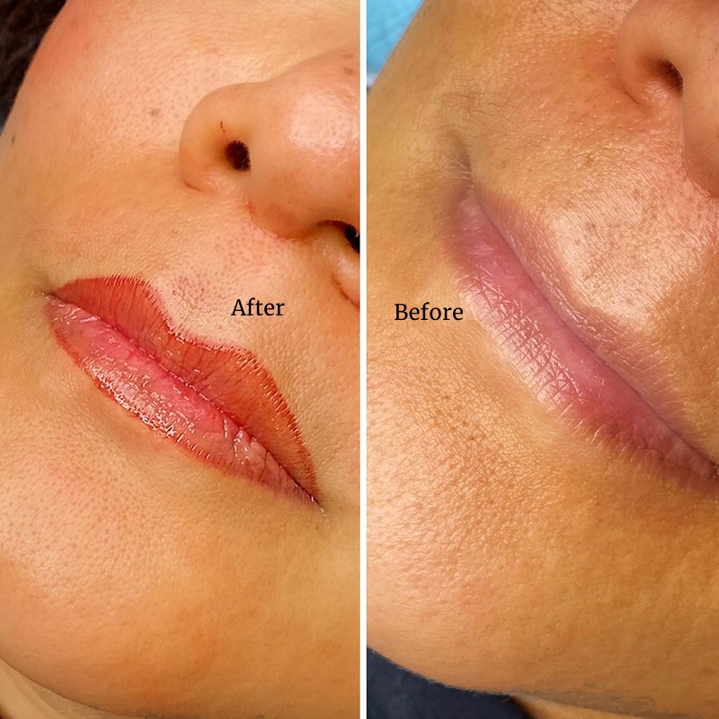 Enhance Your Lip Shape With Beautiful Soft Color Tones!