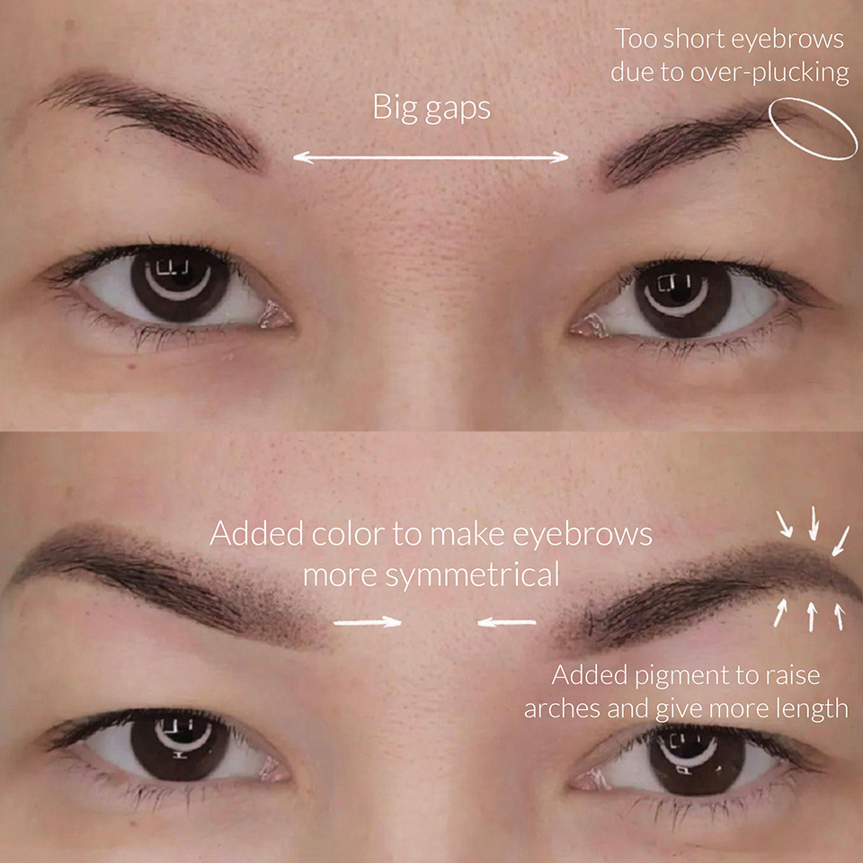 Powder Eyebrows Permanent Makeup Room
