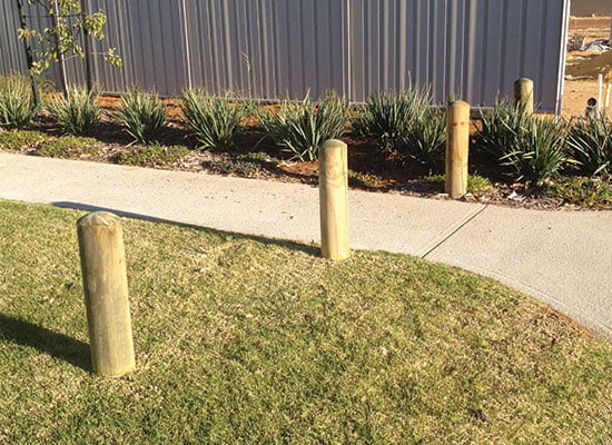 Bollards PERMApole LongLasting Treated Timber