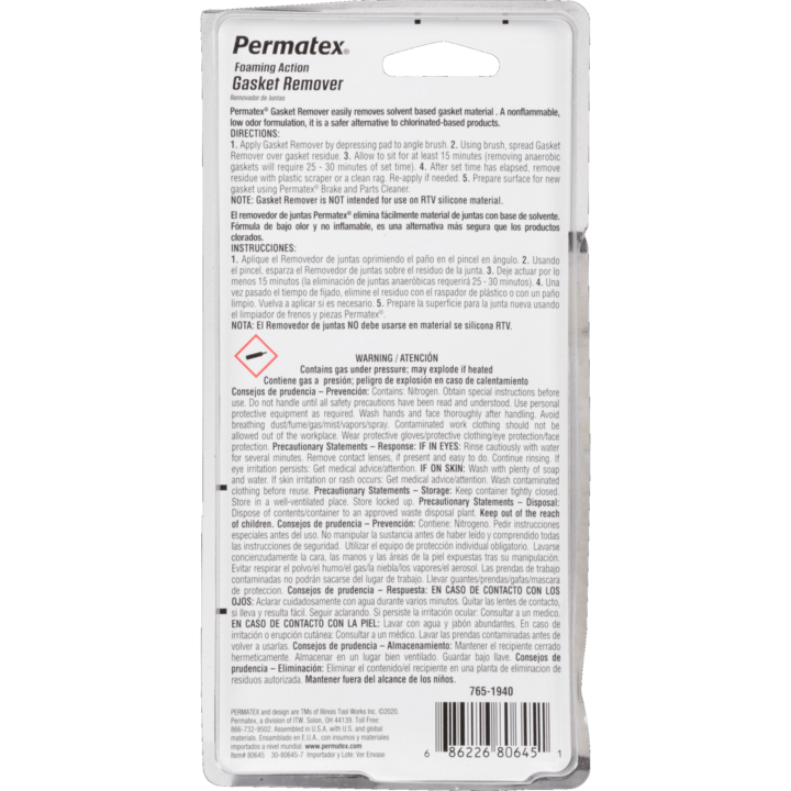 PERMATEX 80646 Chất làm sạch Permatex Gasket Remover 340g Nhà phân