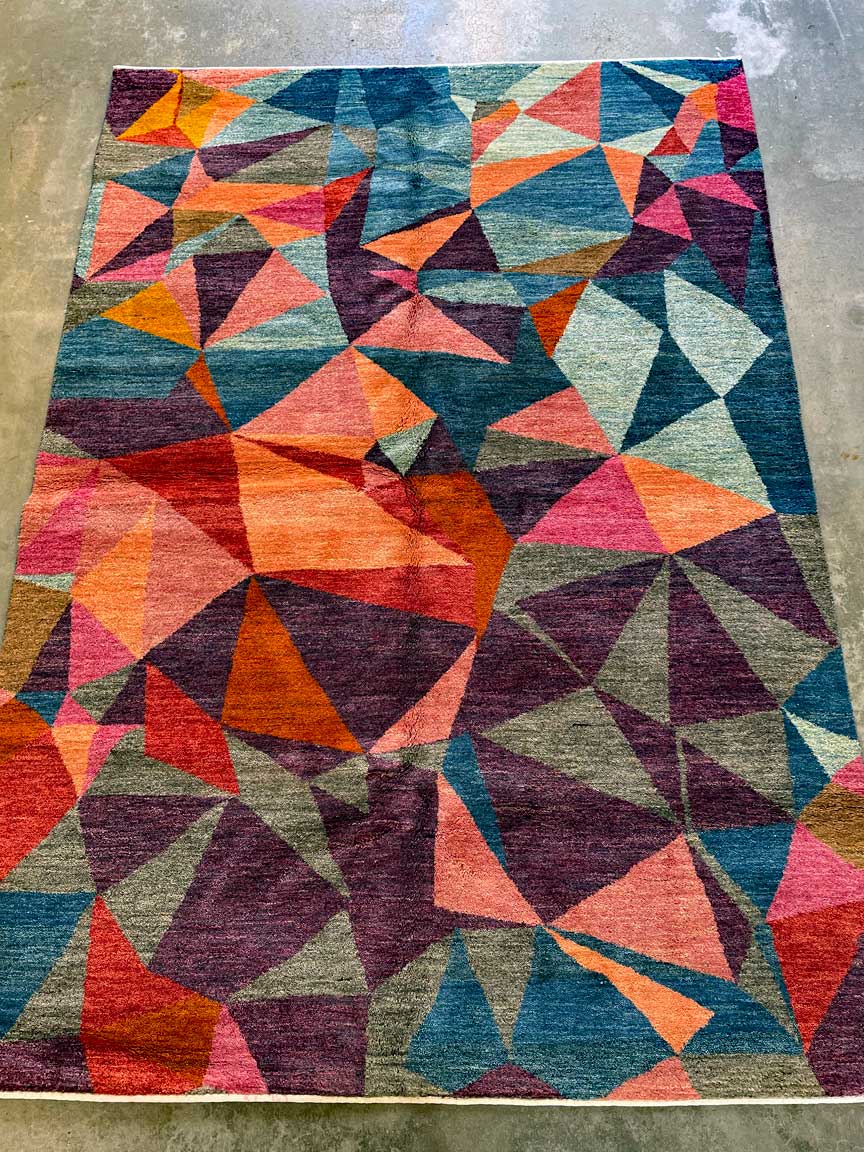 Fine Kashkuli Modernist 5×7 C7653 Golden Age Oriental Rug Importers