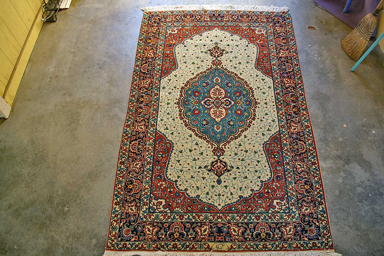 Persian Tabriz 4×6 Circa 1950 Golden Age Oriental Rug Importers