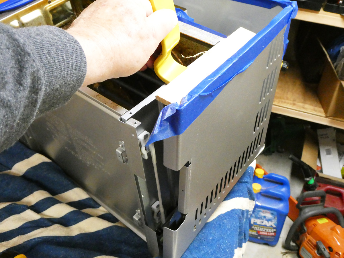 Toaster / airfryer type oven disassembly and repair question