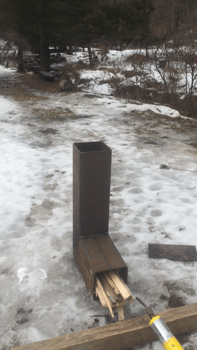 Rocket Stove Maple Syrup Evaporator (rocket stoves forum at permies)