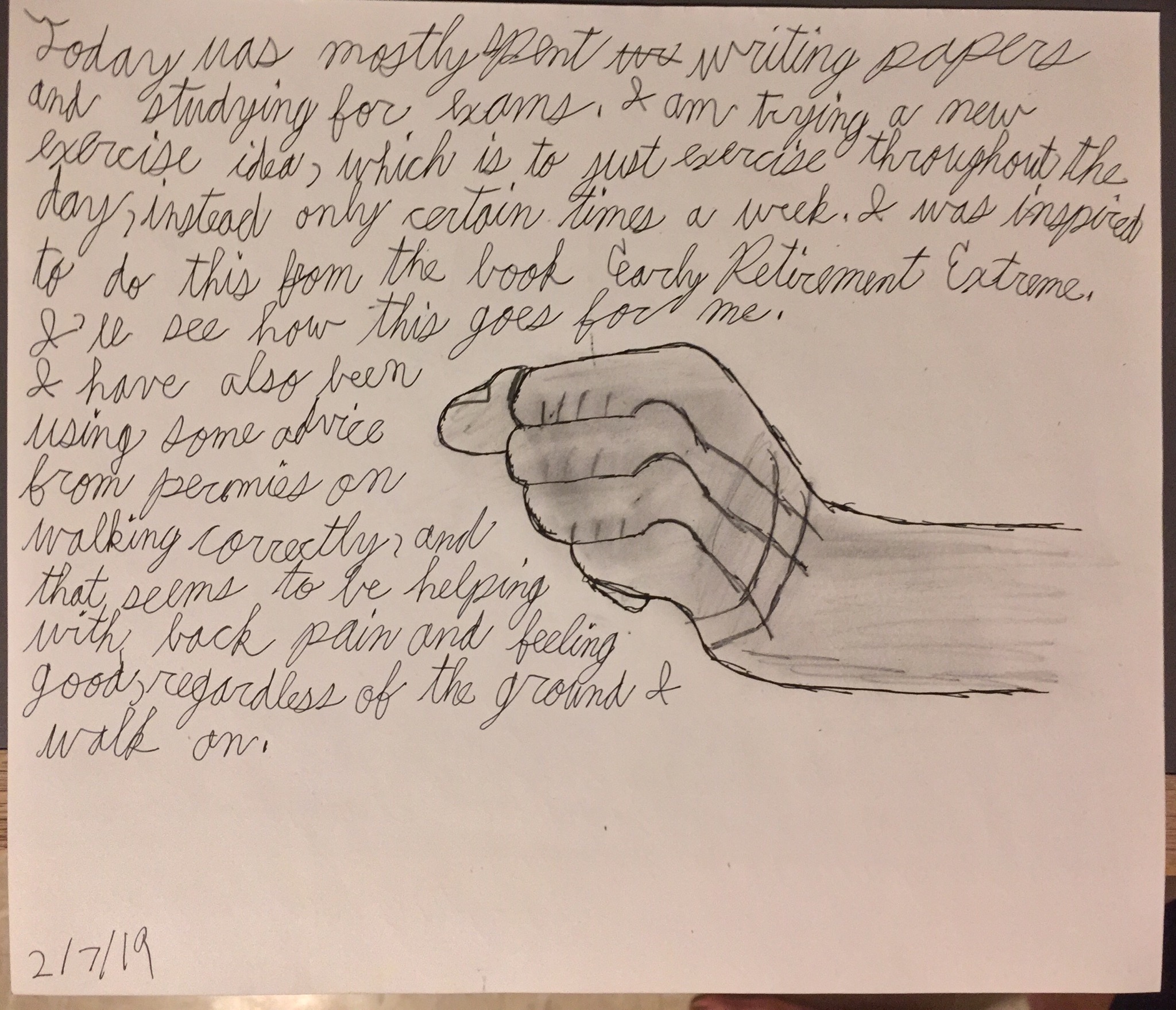 Writing with a Fountain Pen (frugality forum at permies)
