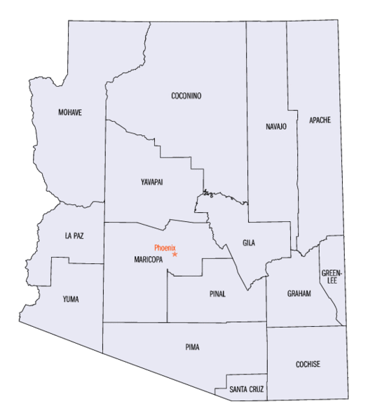 Arizona Map Code Grid Arizona Building Code Permit Place