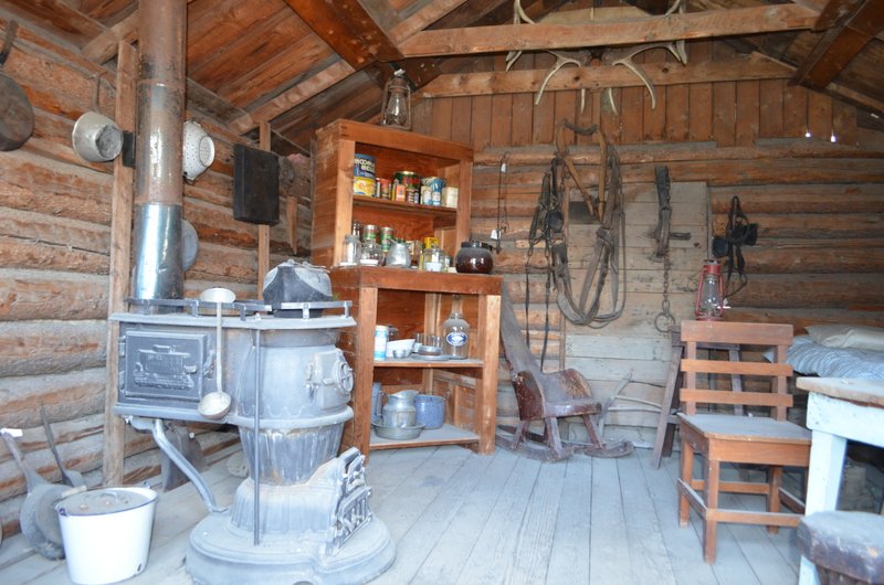 Sam McGee’s cabin inside All Who Wander Are Not Lost