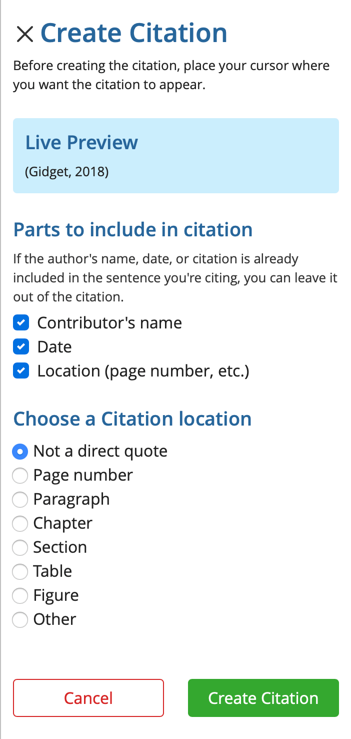 Creating Citations for APA 7th Edition Papers (Word Addin) PERRLA