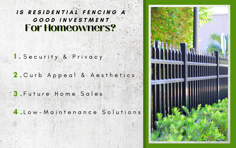 Is Residential Fencing a Good Investment for Homeowners? Perry Fence