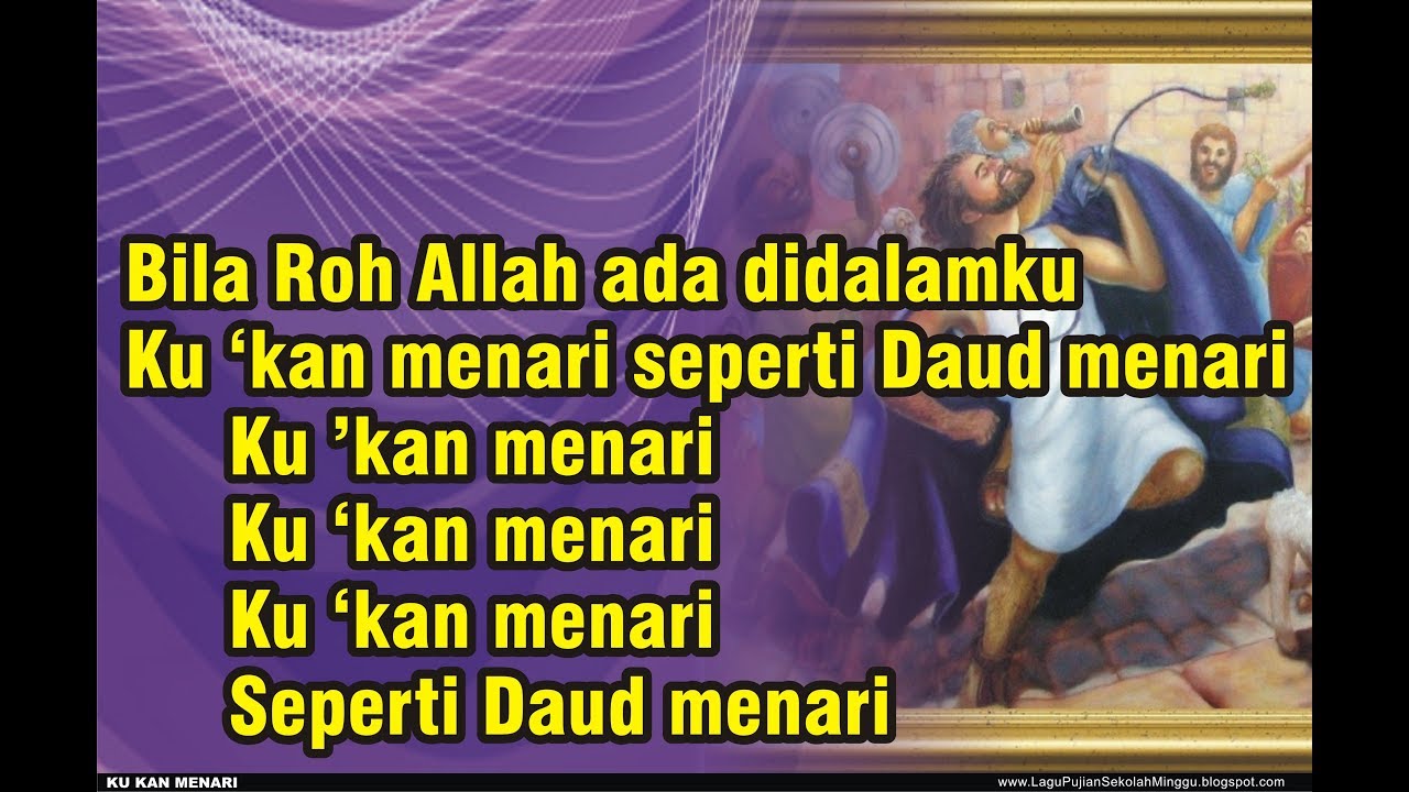 Lagu Pujian Sekolah Minggu Bila Roh Allah Ada Didalamku