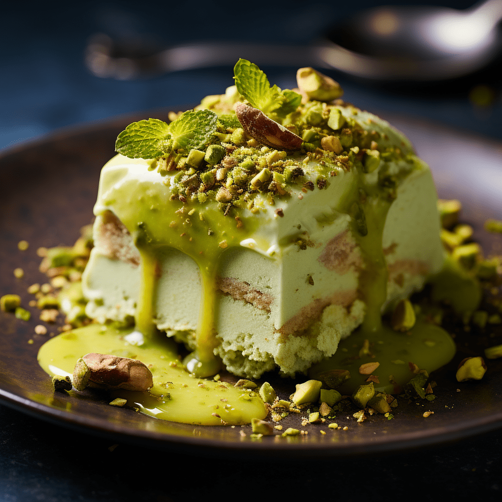 Pistachio Ice Cream Pudding Persia Lady