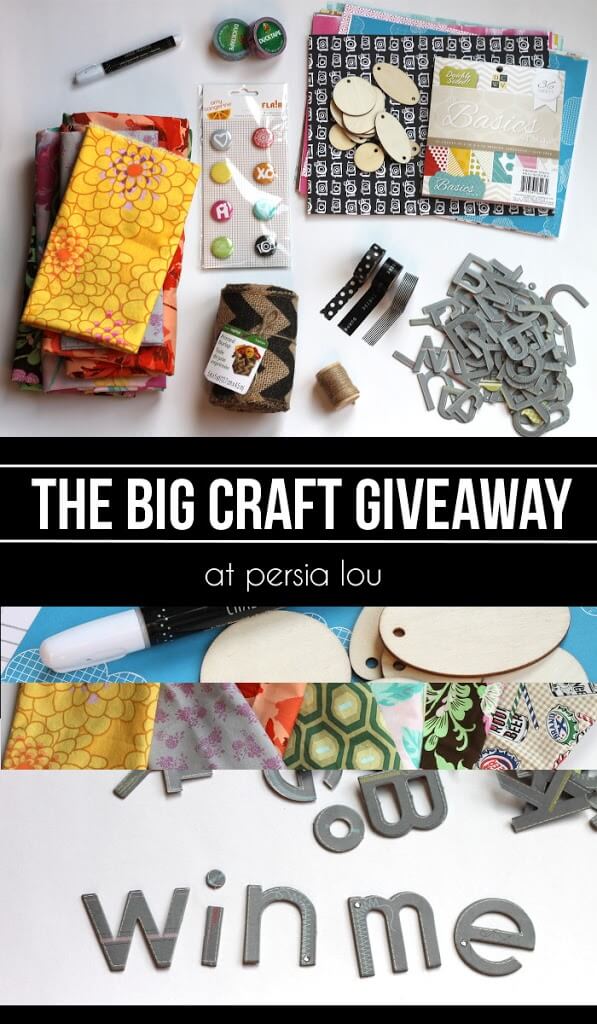The BIG Craft Giveaway Persia Lou