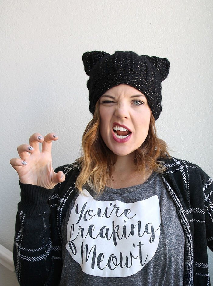 Free Crochet Cat Hat Pattern 