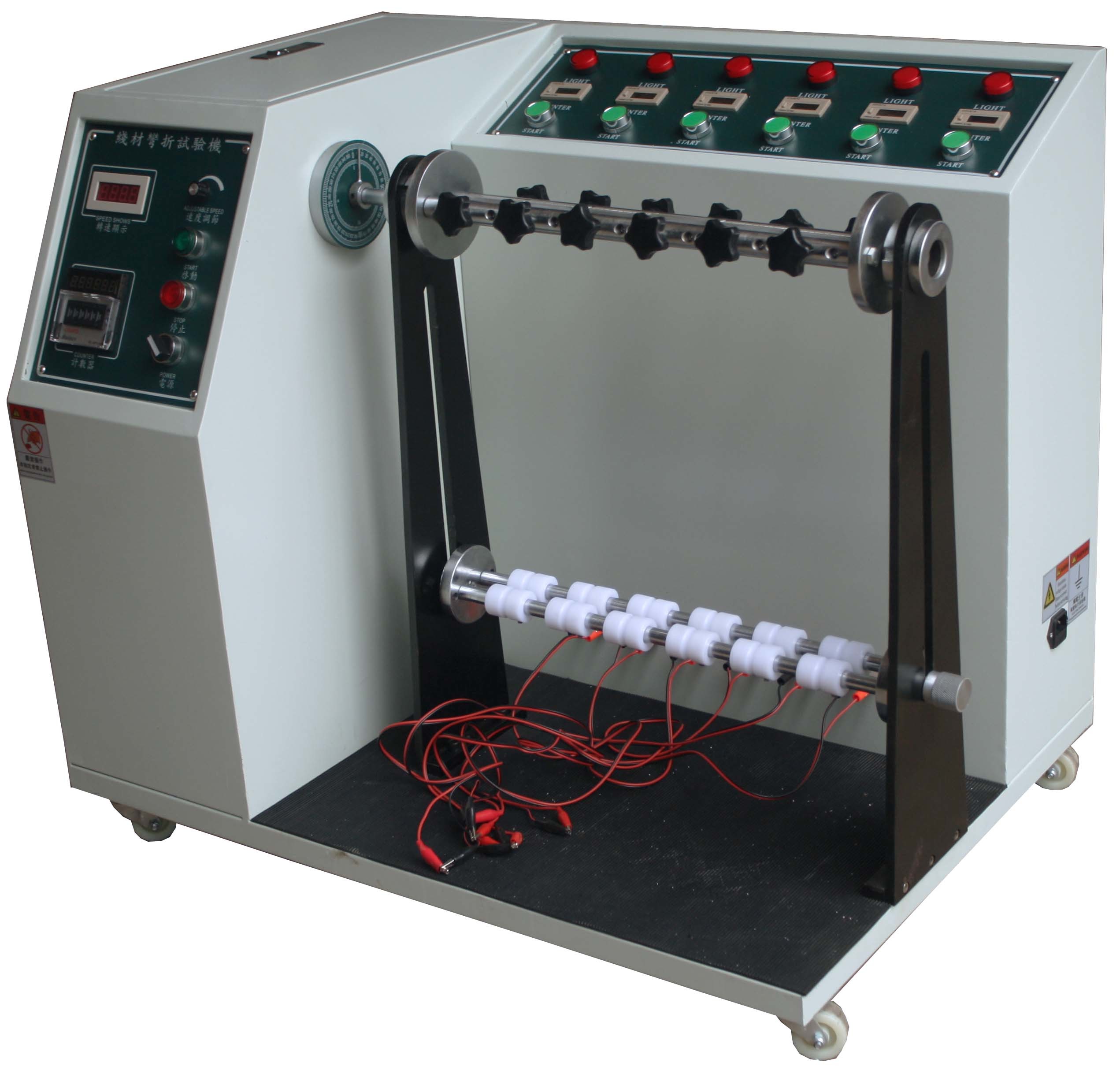 Automatic Count Cable Testing Machine Bending Endurance Test Adjustable