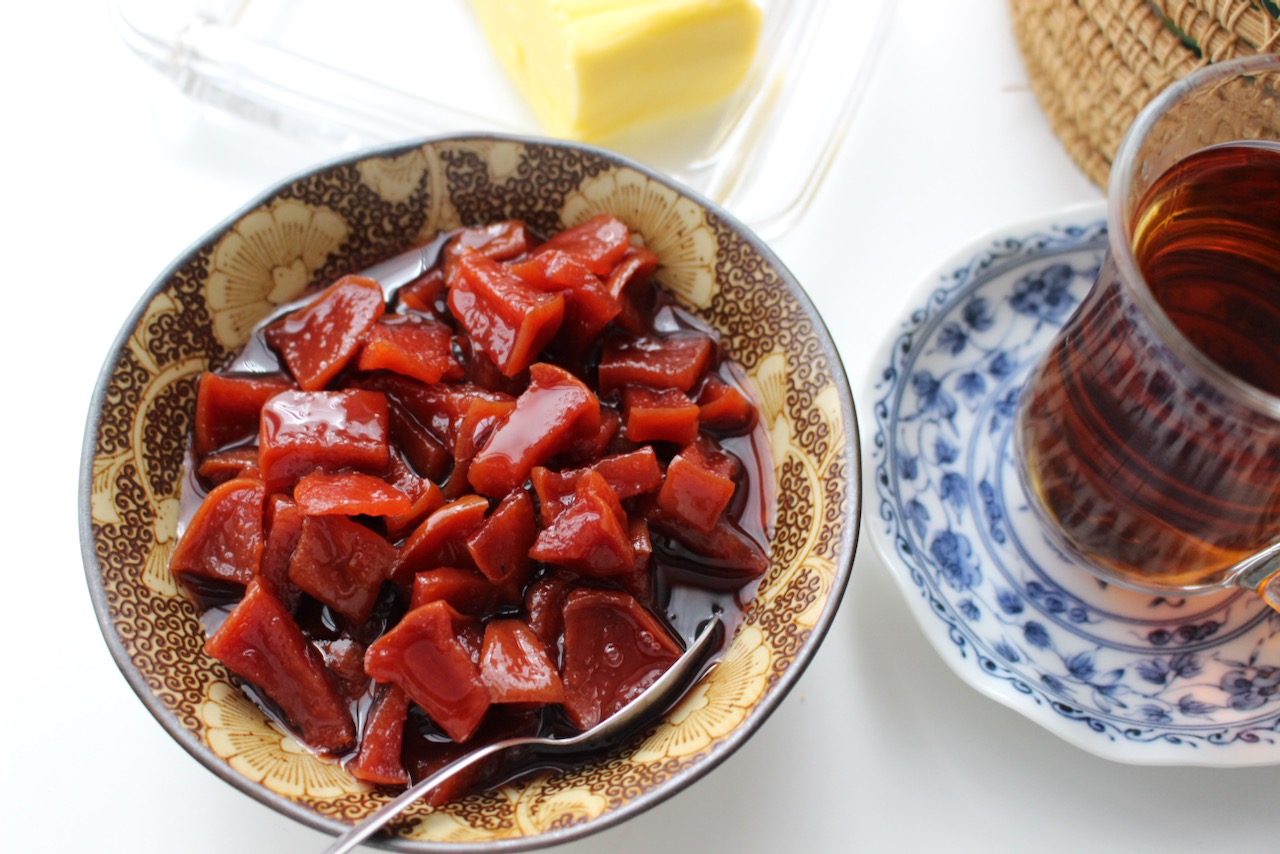 Persian Quince Jam Recipe Iranian Moraba Beh recipe PersianGood