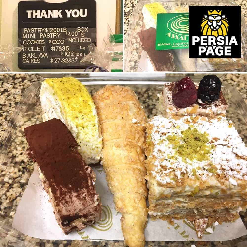 Assal Pastry Iranian / Persian Bakery in Orange County Irvine, CA