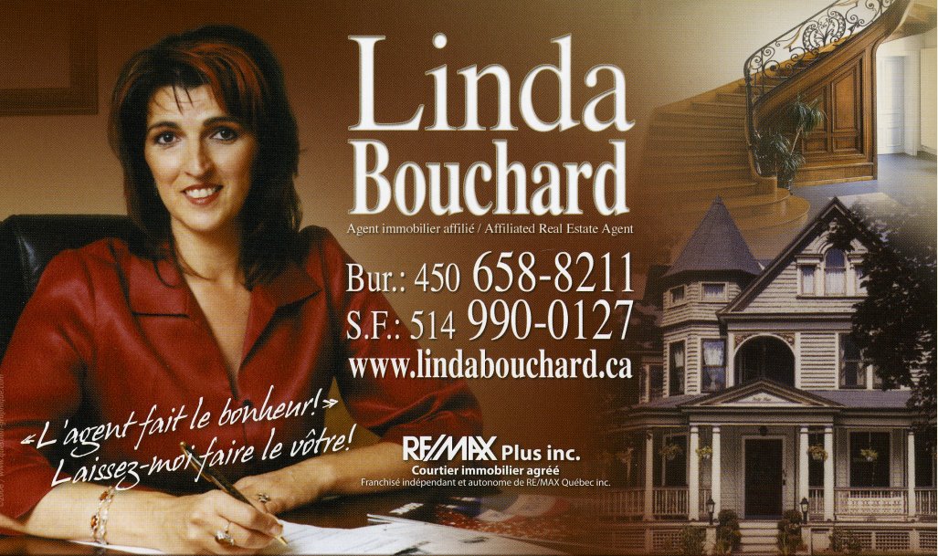 REMAX Linda Bouchard agent immobilier maison à vendre Agent