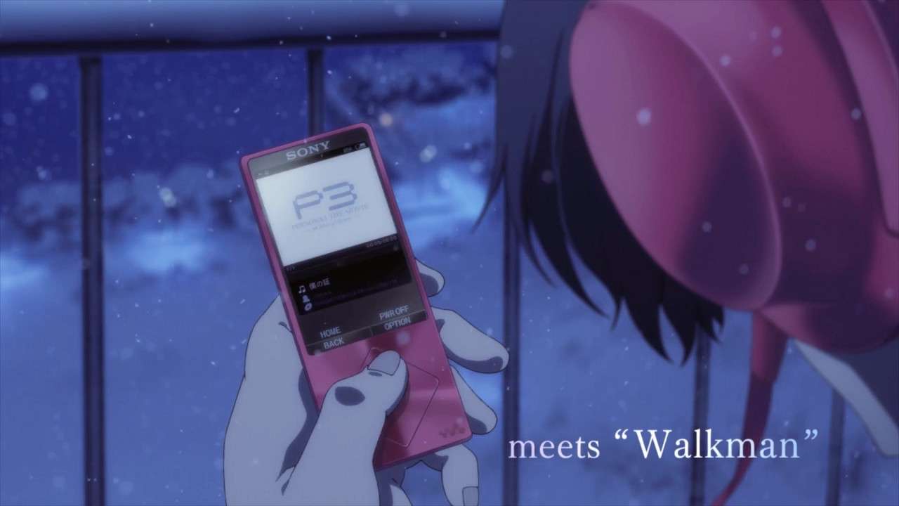'Persona 3 The Movie meets Walkman' Collaboration Announced - Persona