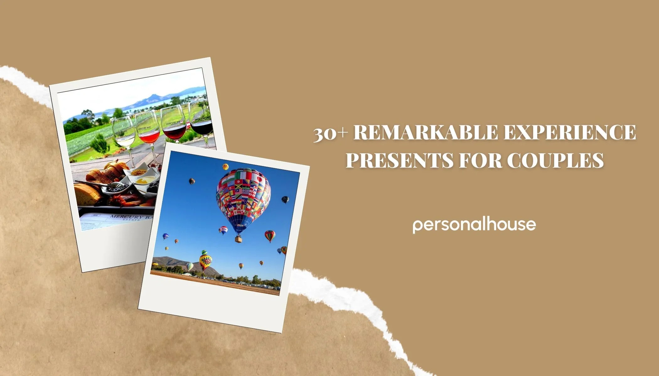 Top 30+ Experience Gift Ideas for Couples - Personal House